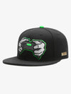Cappellino da baseball con grafica ricamata e blocchi di colore
