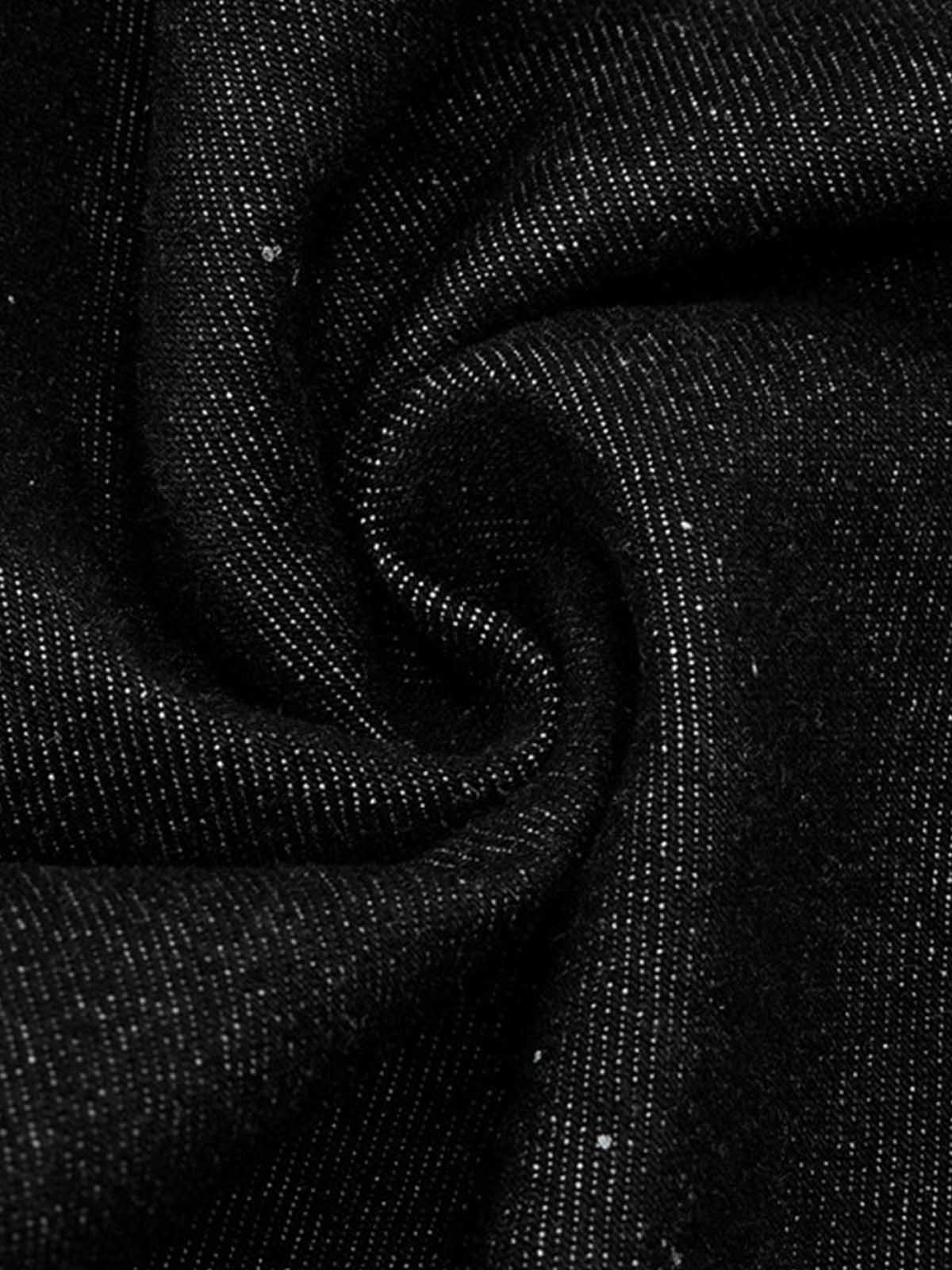 Paint Splatter Stripe Panel Barrel Jeans