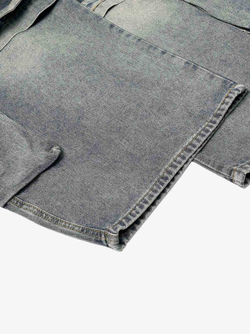 Drawstring Scimitar Jeans