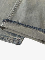 Vintage Washed Flare Jeans - 2625 