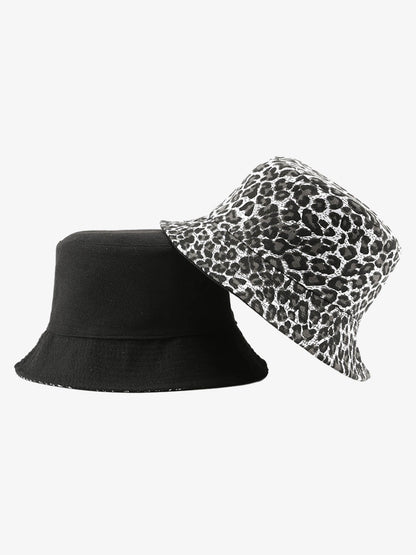 Leopard Print Bucket Hat - Stylish and Versatile for Everyday Wear 