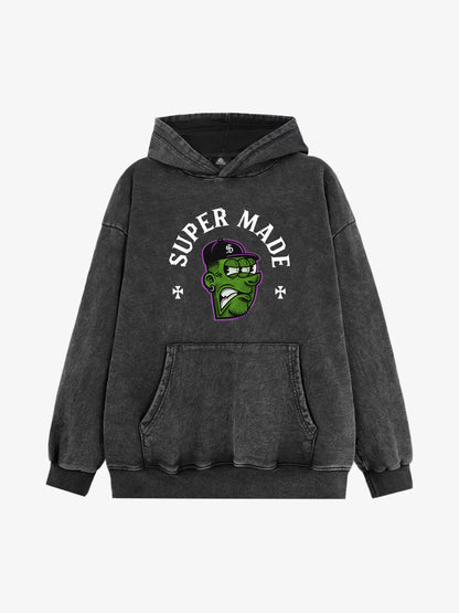 Stylish Graphic Hoodie with Unique Character Design for Casual Wear 