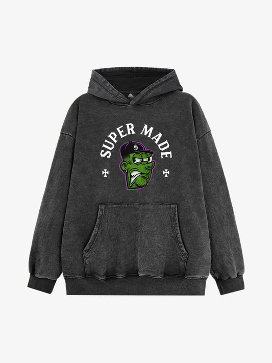 Stylish Graphic Hoodie with Unique Character Design for Casual Wear 