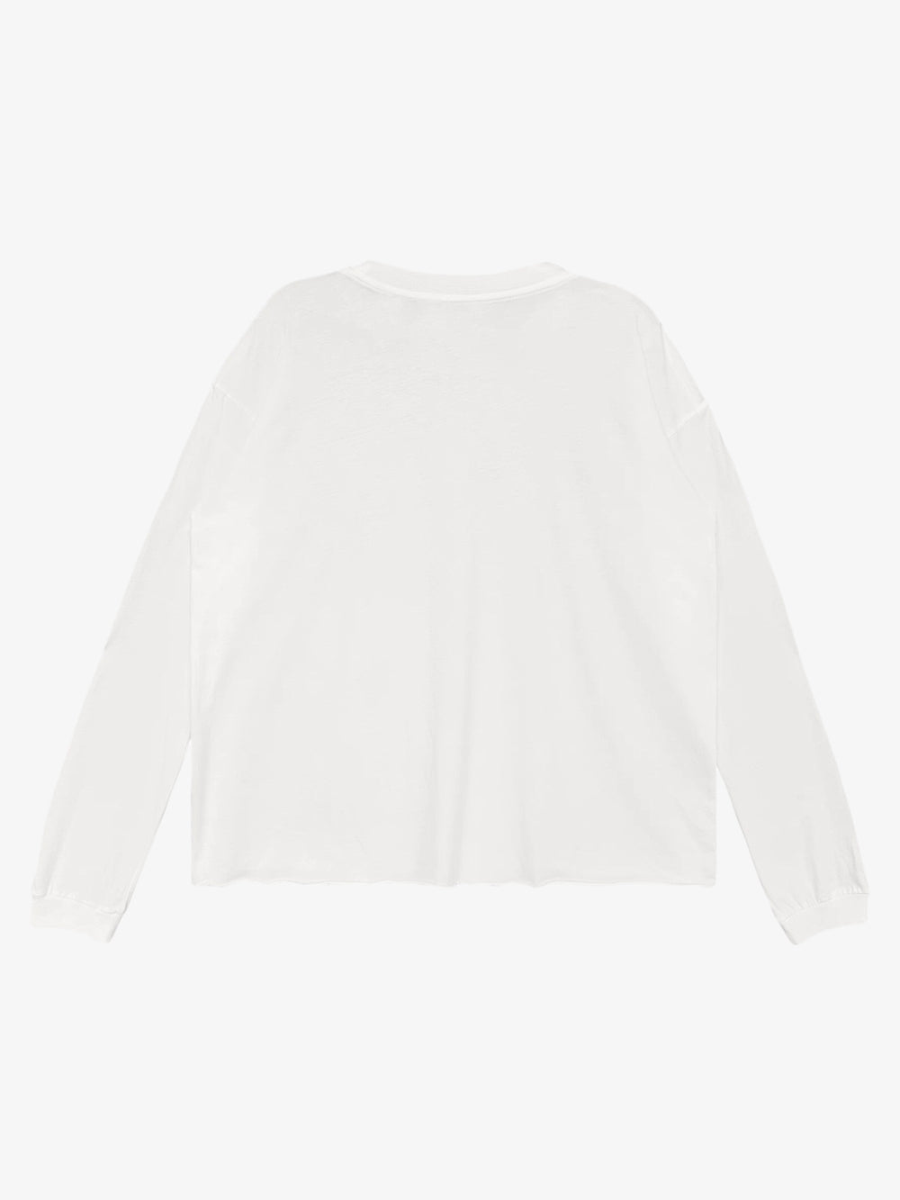 Game Pool Graphic Washed Distressed Boxy Long Sleeve Tee
