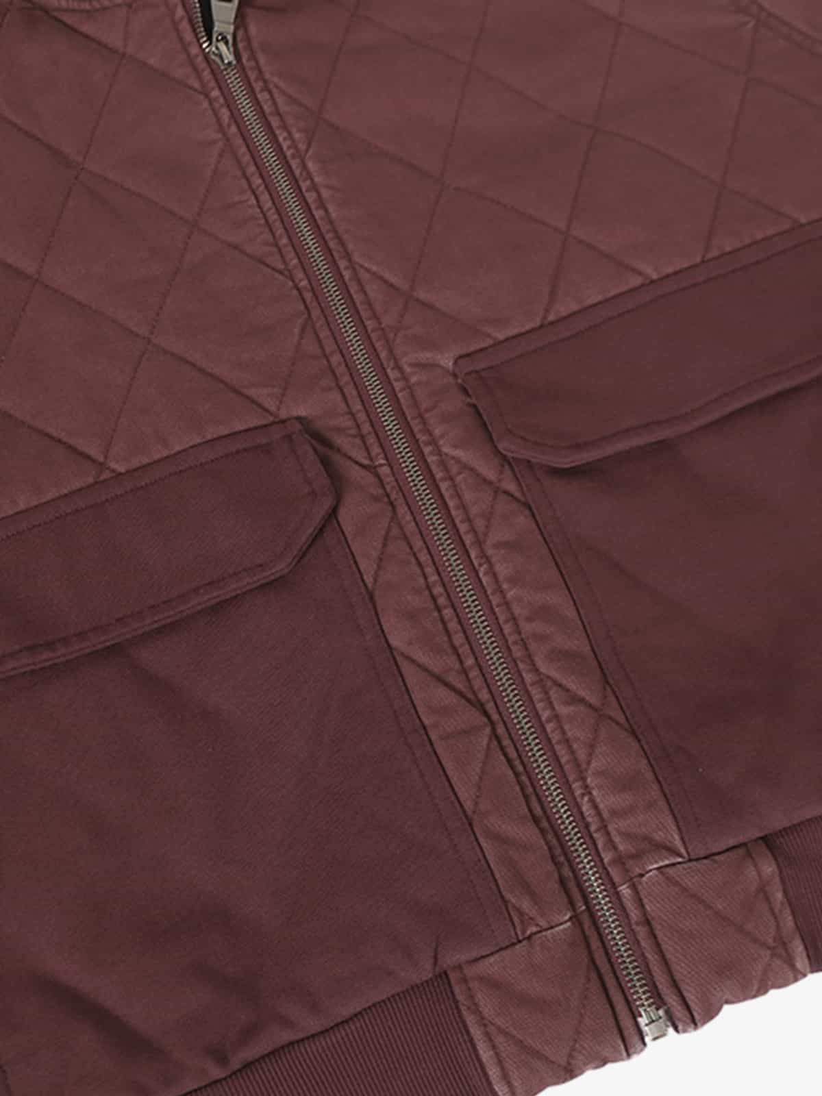 Quilted Hooded Jacket with Pockets - Perfect for Casual and Outdoor Wear 