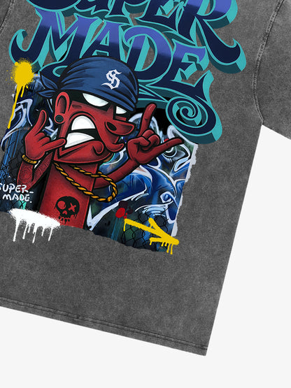 Bold Graphic T-Shirt for Streetwear Enthusiasts 
