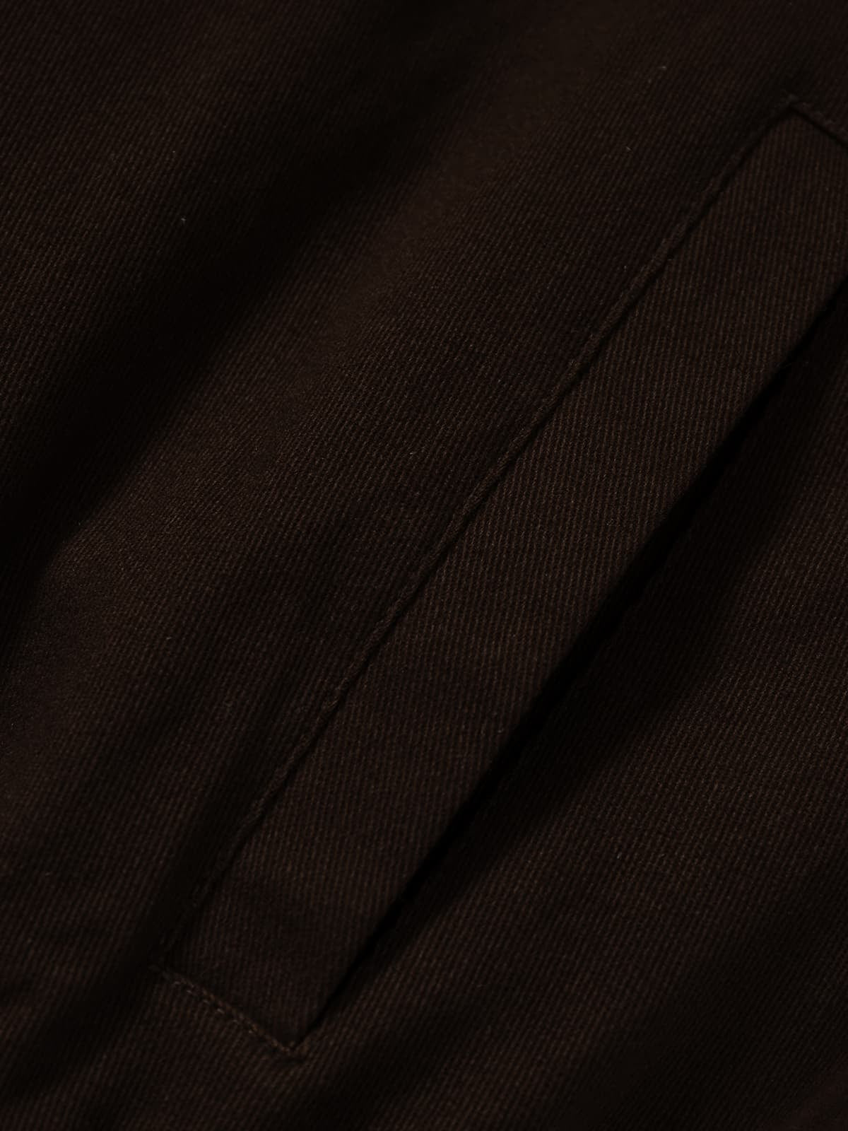 Thesupermade Oblique Zipper Design Lambswool Collar Quilted Jacket 
