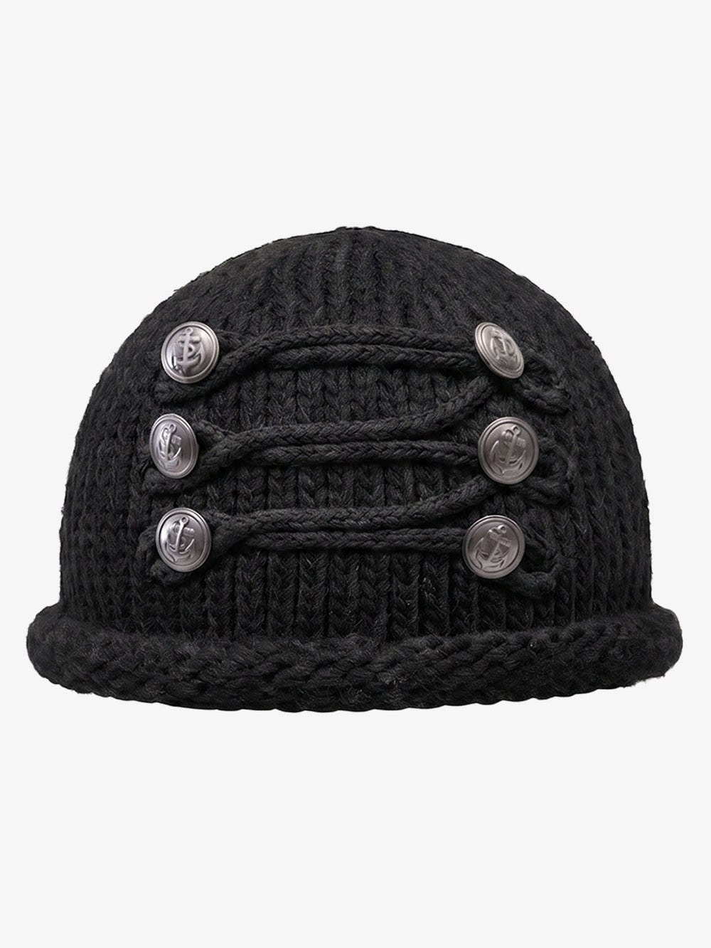 Napoleon Sash Graphic Rolled-Cuff Beanie