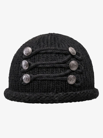 Napoleon Sash Graphic Rolled-Cuff Beanie