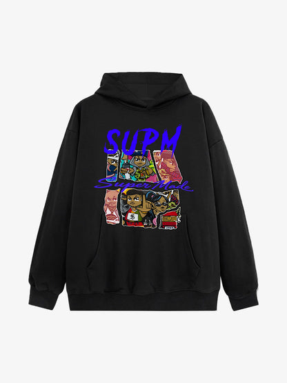Original Character Design Graphic Hoodie 