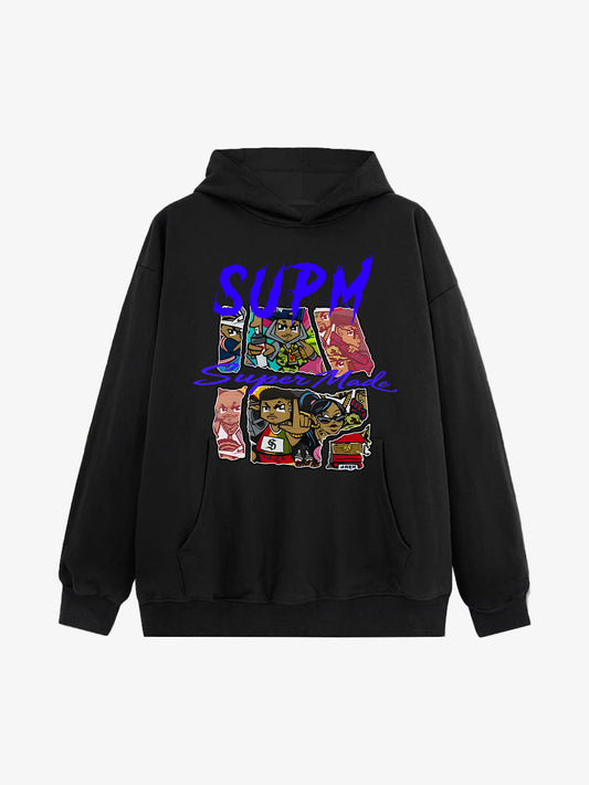 Original Character Design Graphic Hoodie 