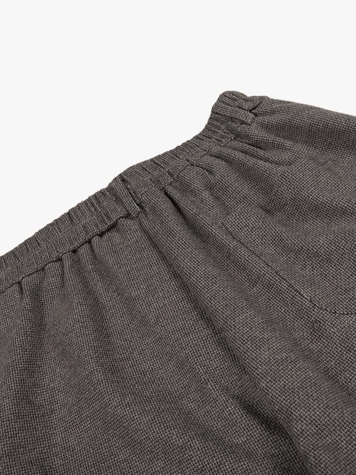 Casual Pleated Drape Stretch Barrel Pants 