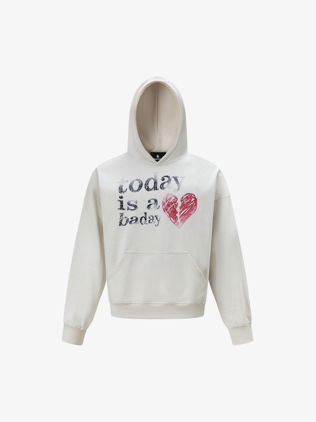 Heart Letter Graphic Hoodie