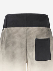 Gradient Graphic Wide-Leg Sweatpants