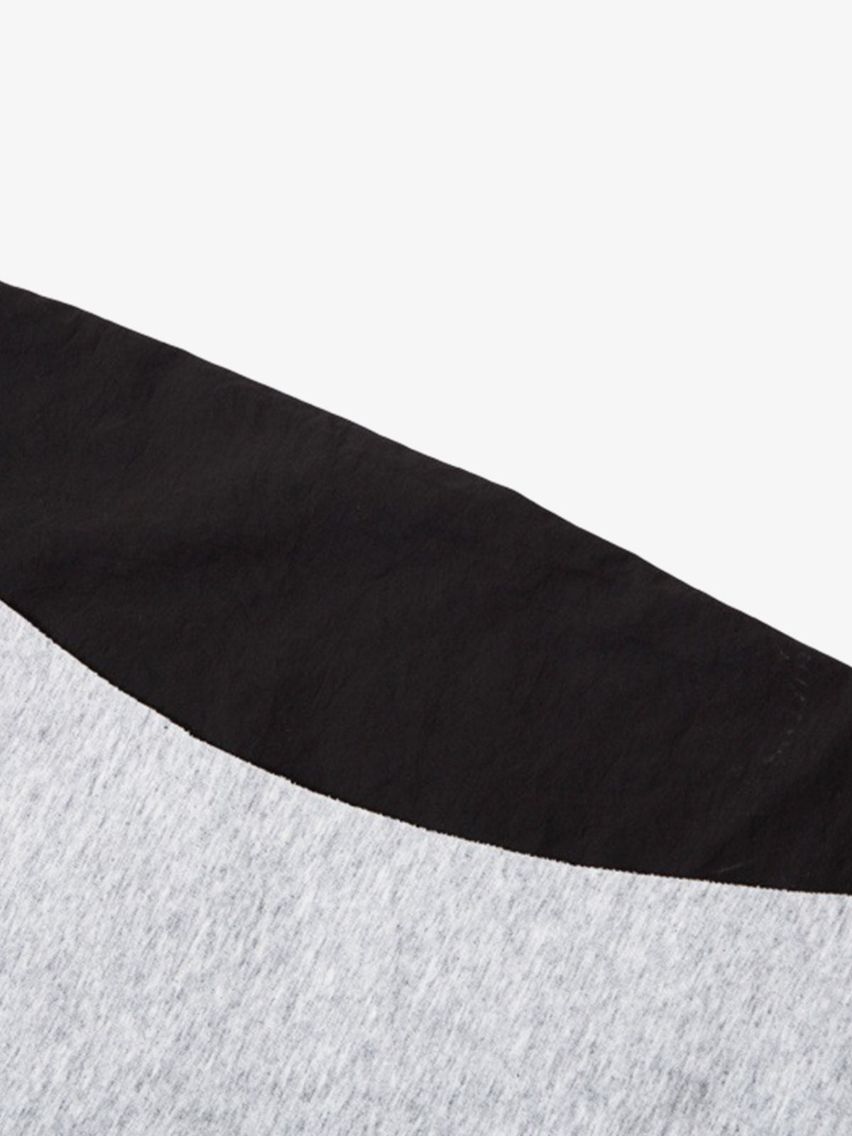 Cotton Blend Casual Wide Leg Sweatpants with Side Striped Panels for Men 