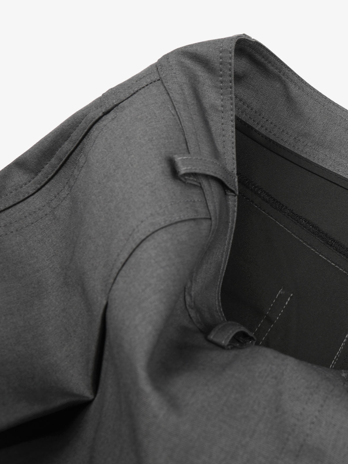 Button Placket Baggy Barrel Pants