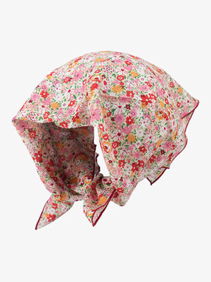 Floral Satin Feel Bandana 