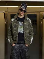 Camo Graphic Stand-Collar Set