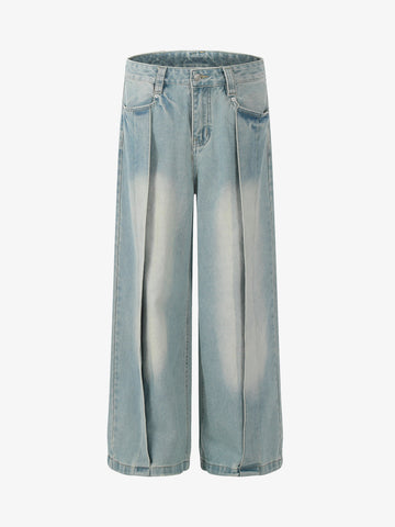 Street-style Retro Niche Deconstructed Jeans