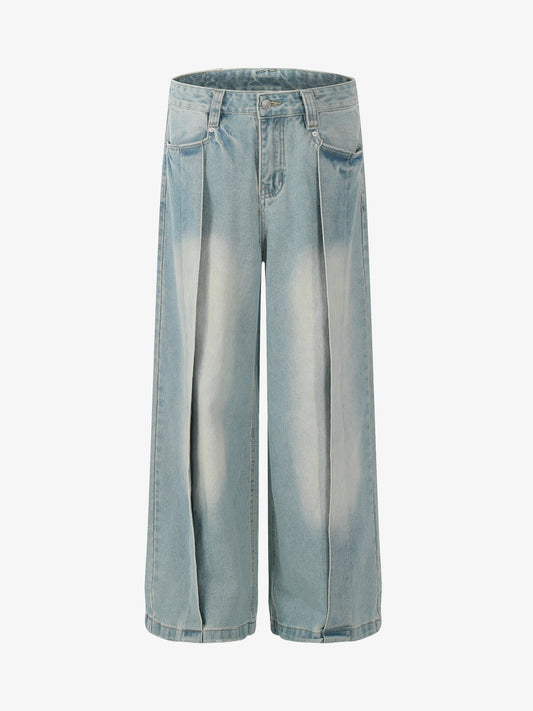 Street-style Retro Niche Deconstructed Jeans