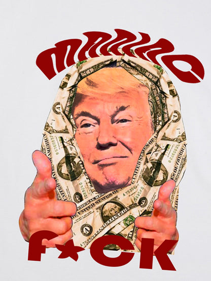 Thesupermade Donald Trump Graffiti T-shirt 