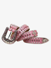 Rhinestone Cross Belt