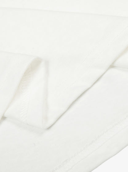 Abstract Leopard Tail Graphic Long Sleeve T-Shirt