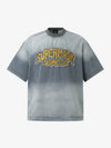 Ombre Washed Denim T-Shirt