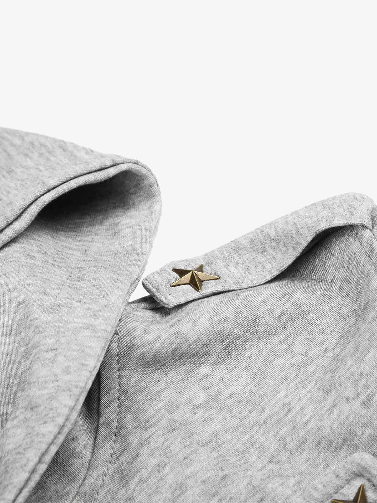 Napoleon Camo Cropped Zip-Up Hoodie
