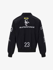 Bomberjacke mit Rennsportmotiv