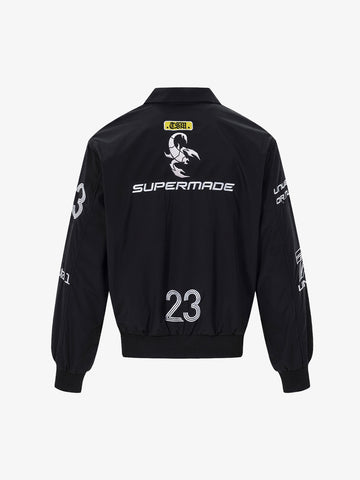Racing Graphic Bomber Jacket