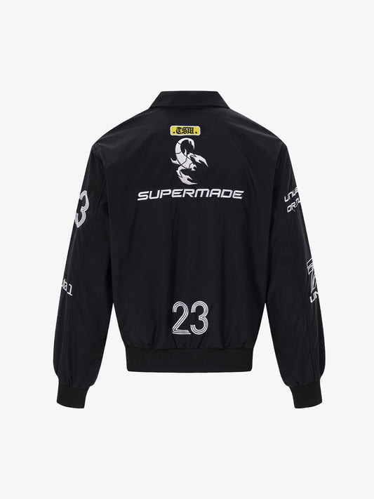 Racing Graphic Bomber Jacket