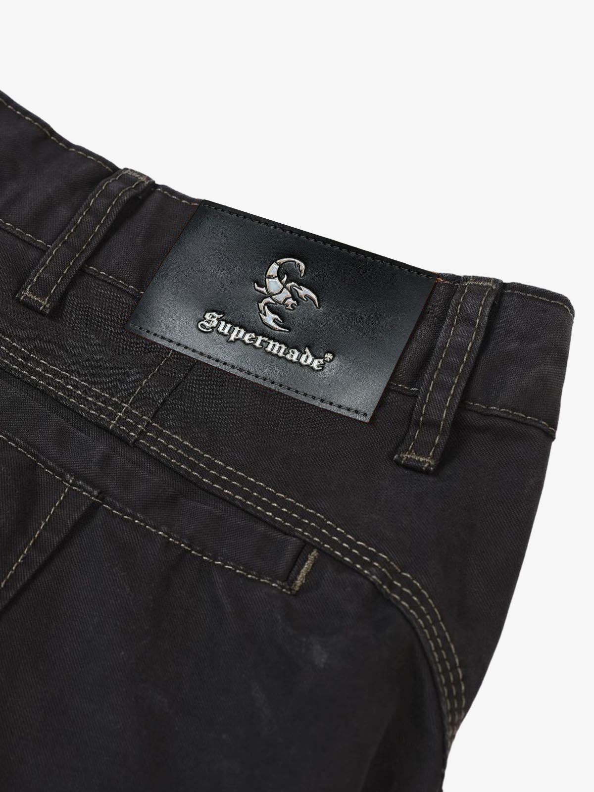 Studded Multi-Pocket Cargo Pants