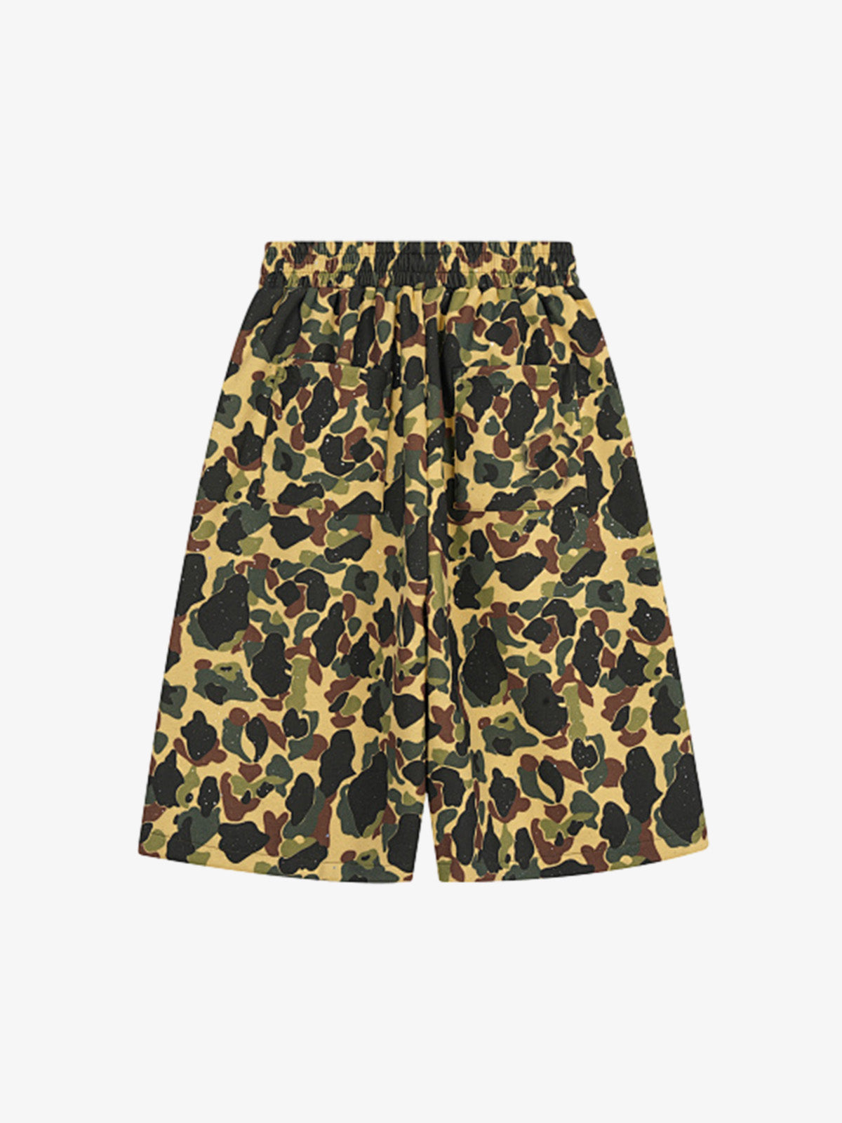Camo Cargo Shorts – Loose Fit Cotton Blend Summer Streetwear Shorts