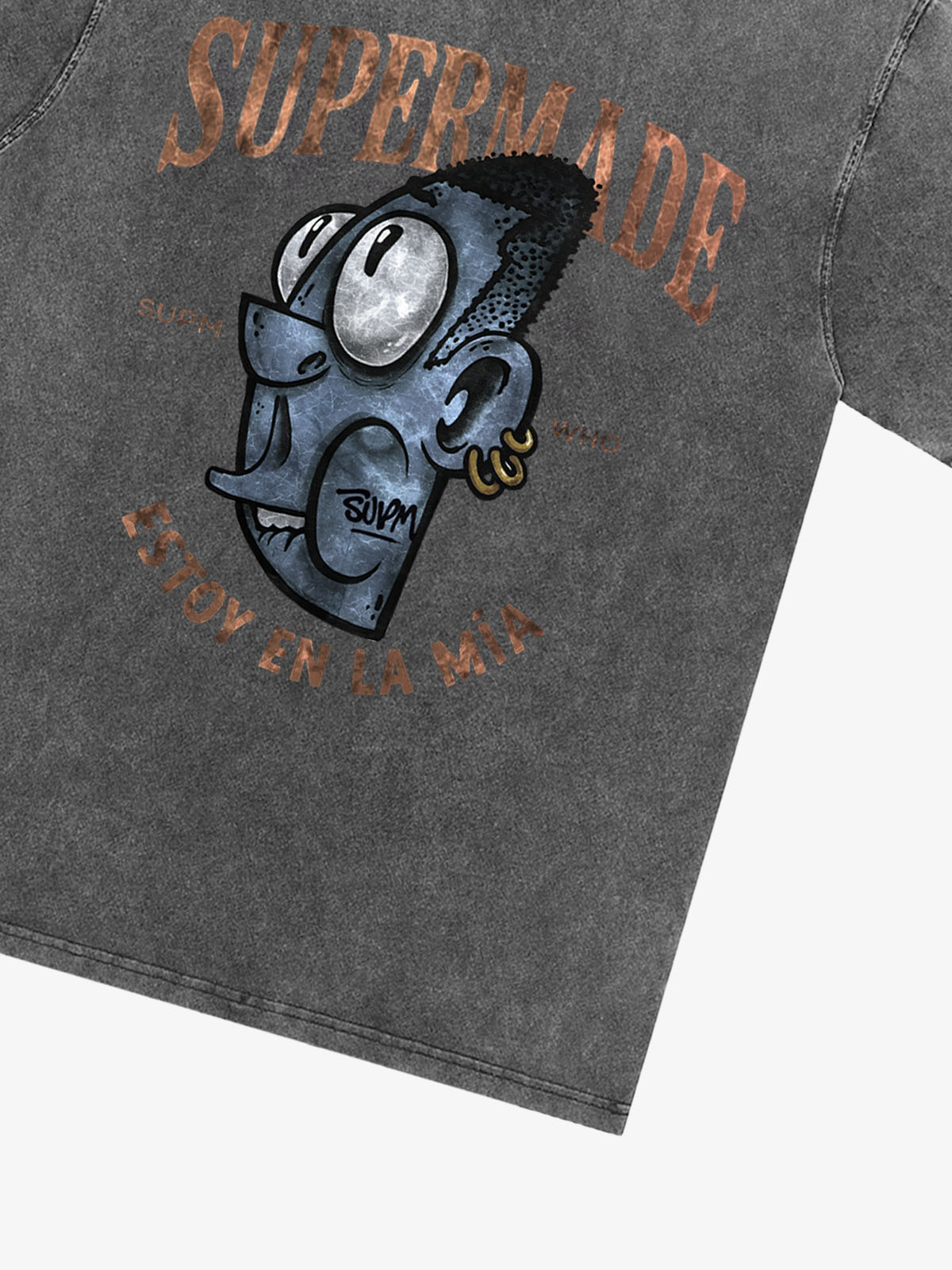 Graphic Print T-Shirt with Bold Artwork and Trendy Design 