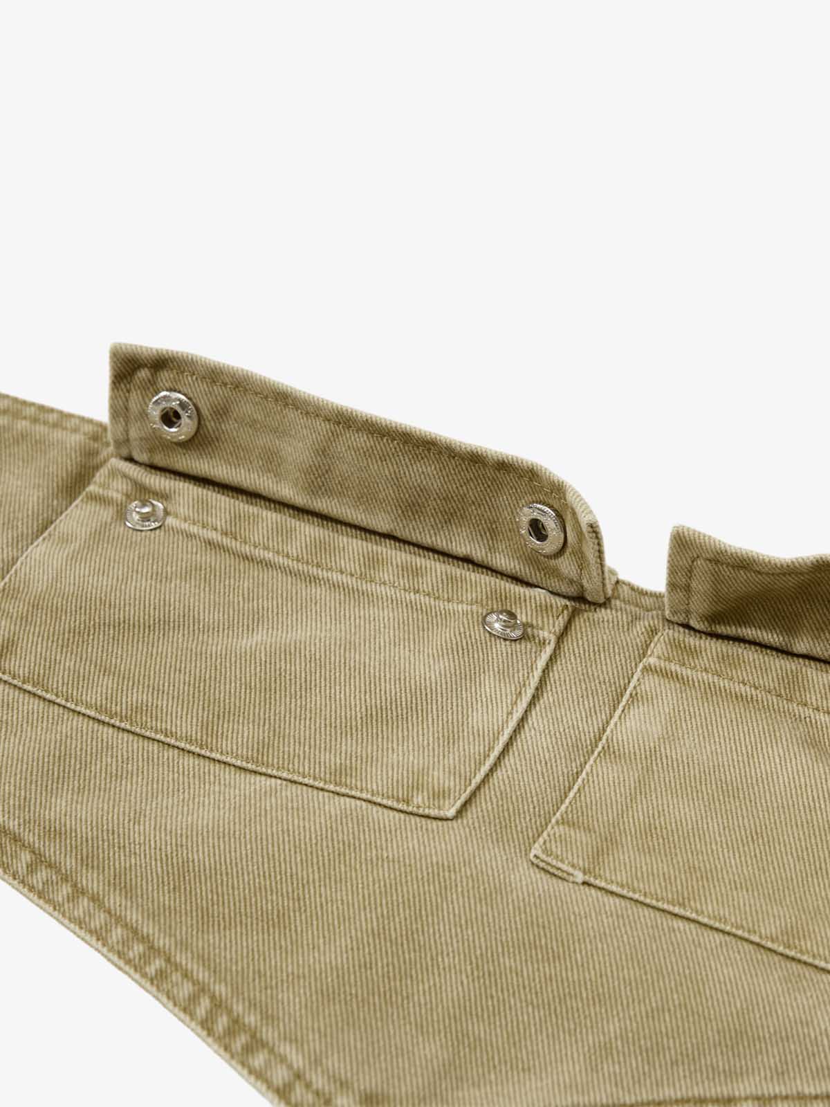 Street Detachable Belt Baggy Pants 