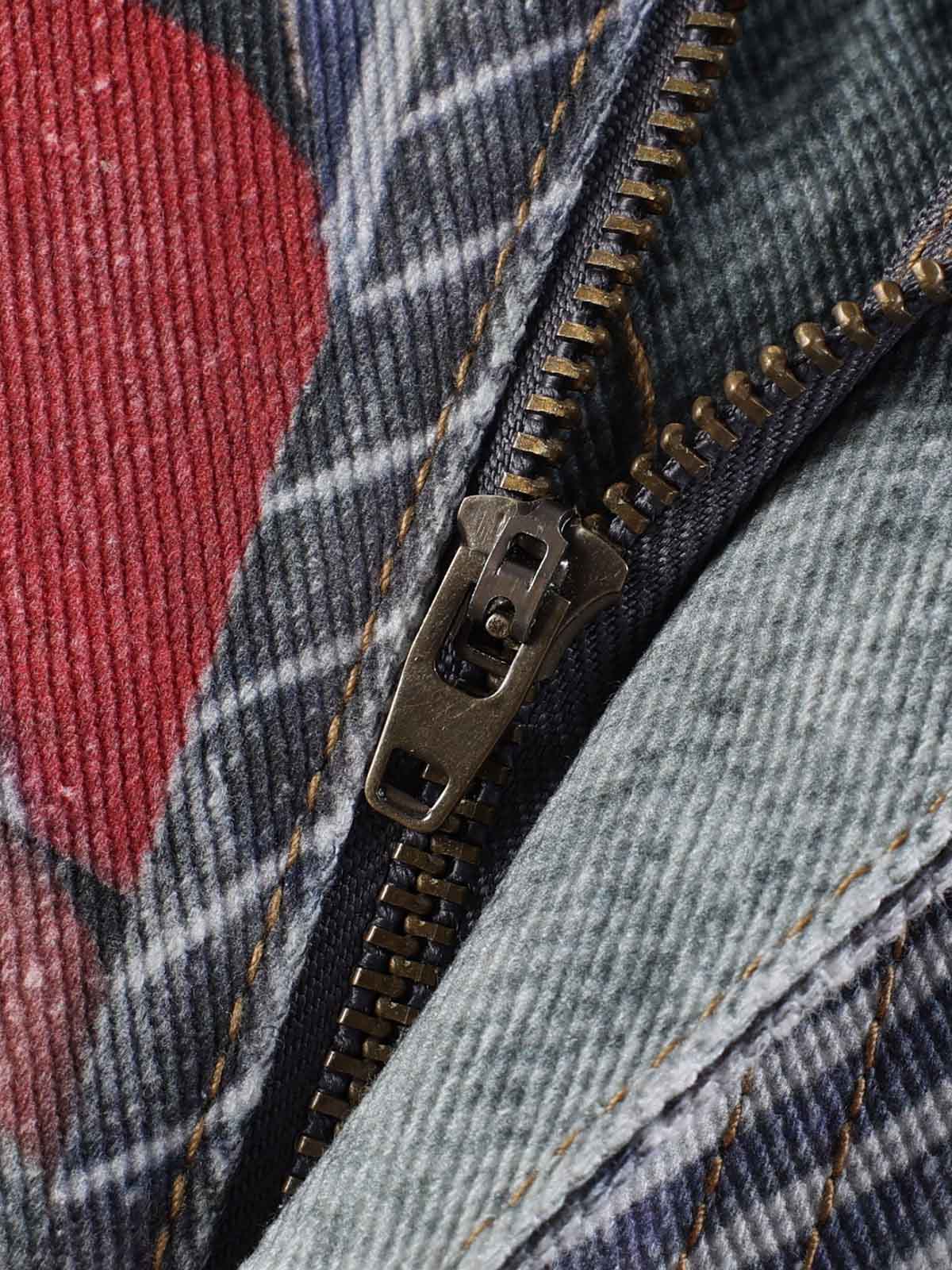 3D Tie Graphic Jeans