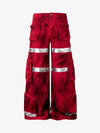 Cyberpunk Reflective Multi-Pocket Cargo Pants