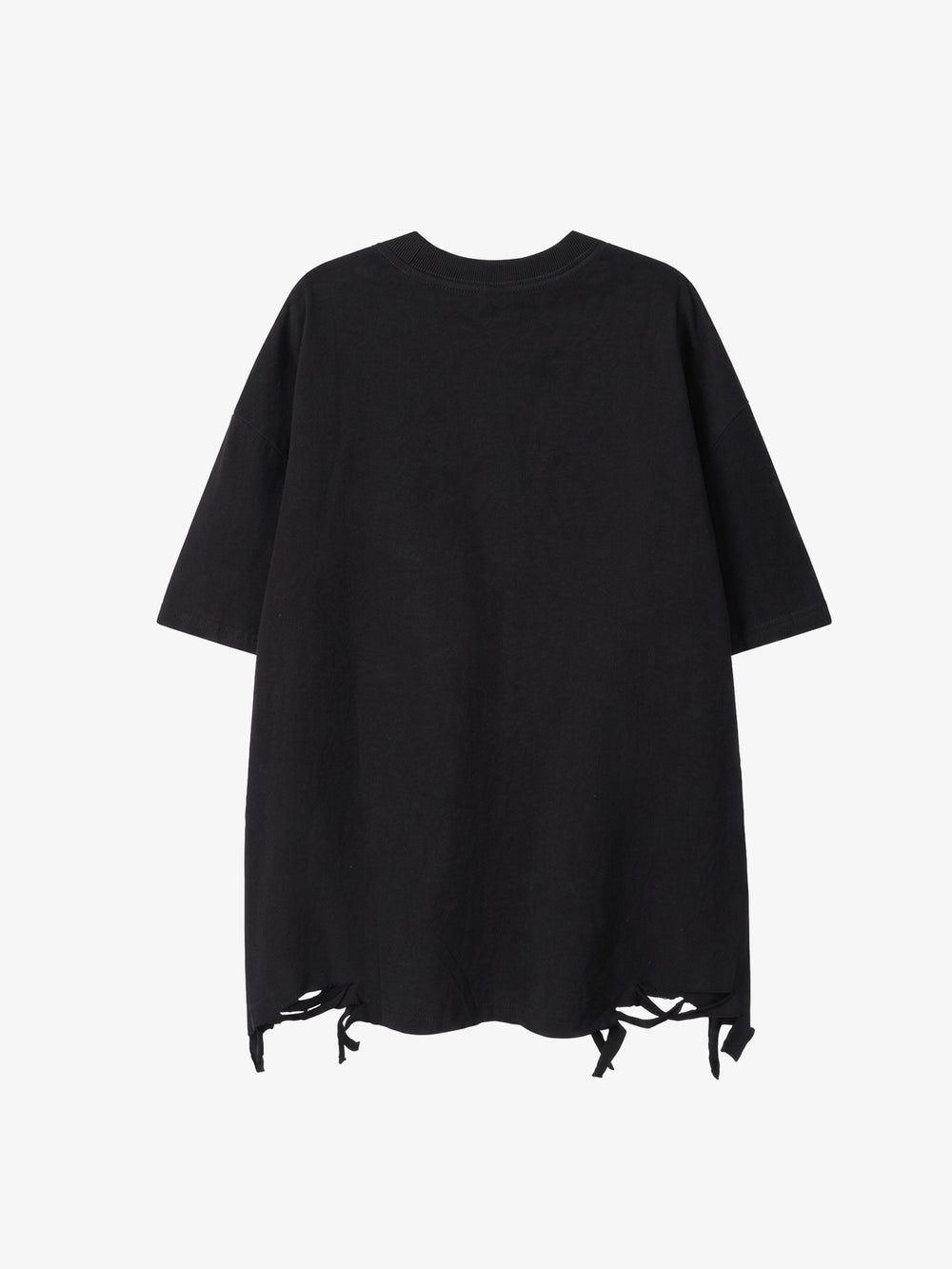 Letter Graphic Necklace Tee