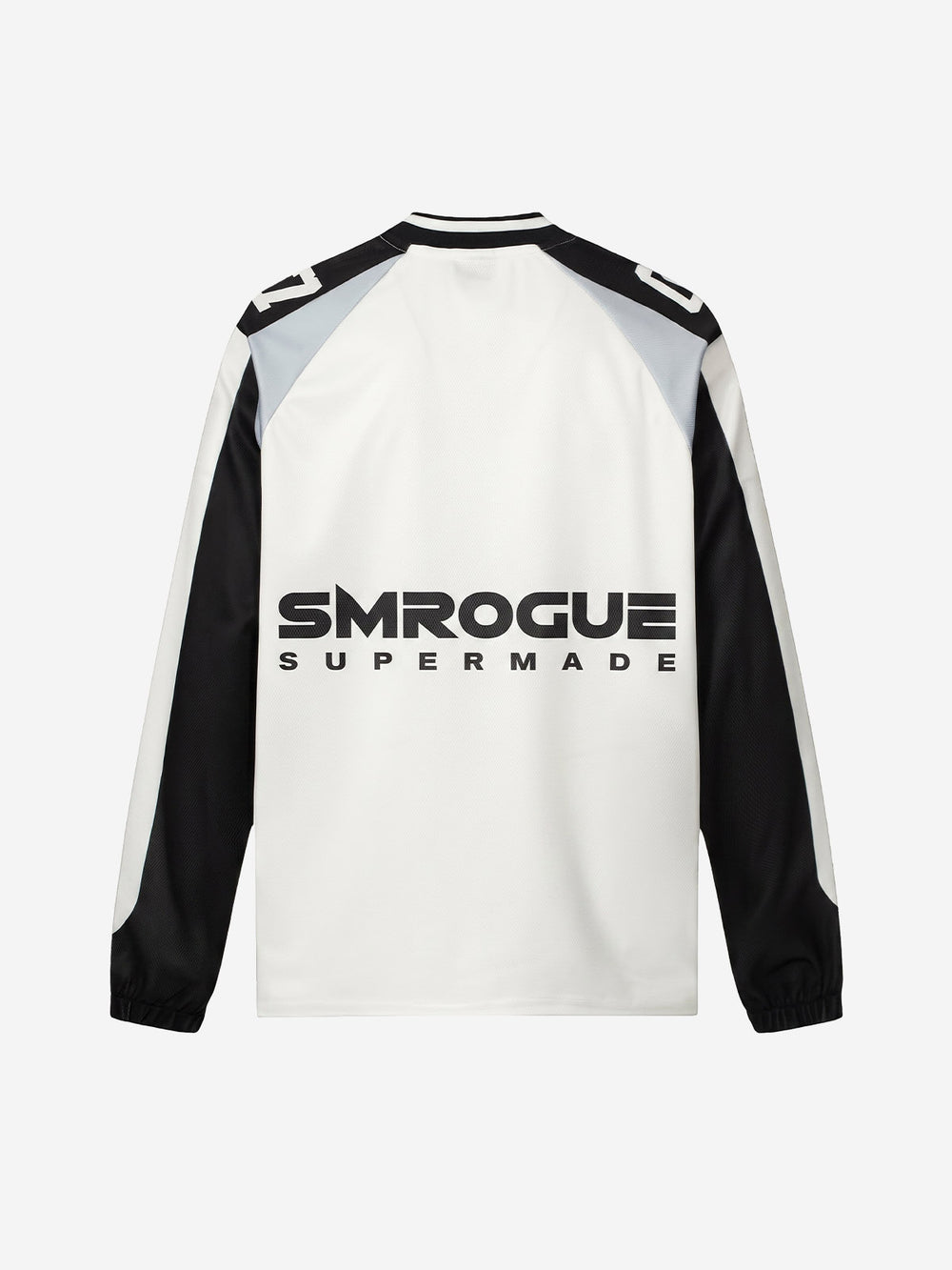 Graphic Mesh Long Sleeve Jersey Tee