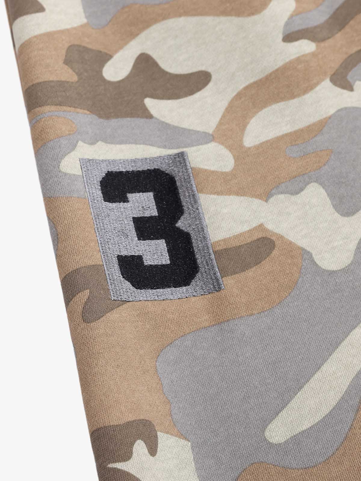 Camo Patch Embroidered Athletic Sweatpants