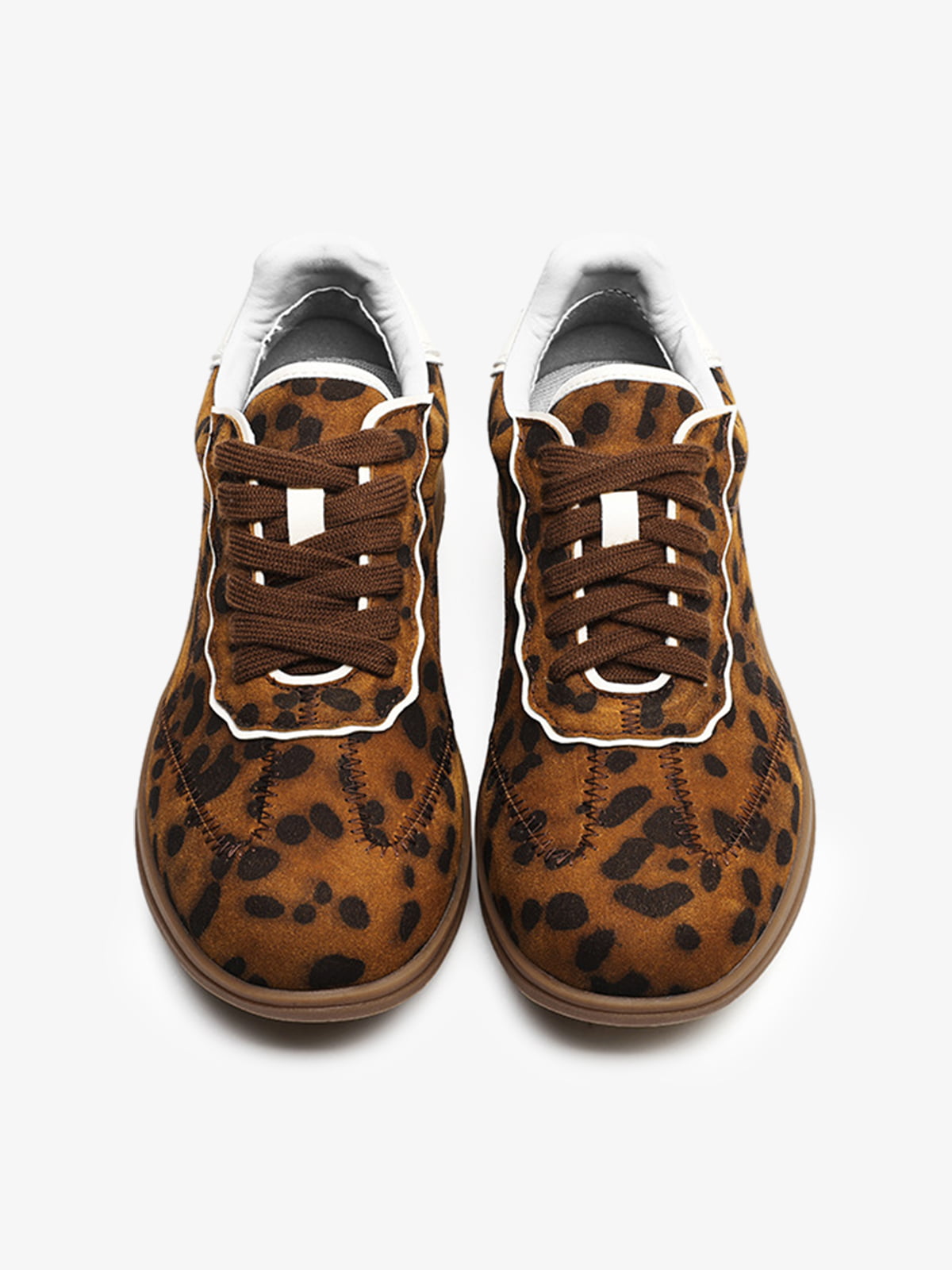 Leopard Print Sneakers for Women - Trendy and Comfortable Athletic Shoes 