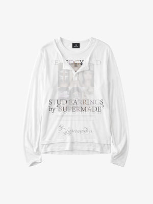Layered Graphic Blouse