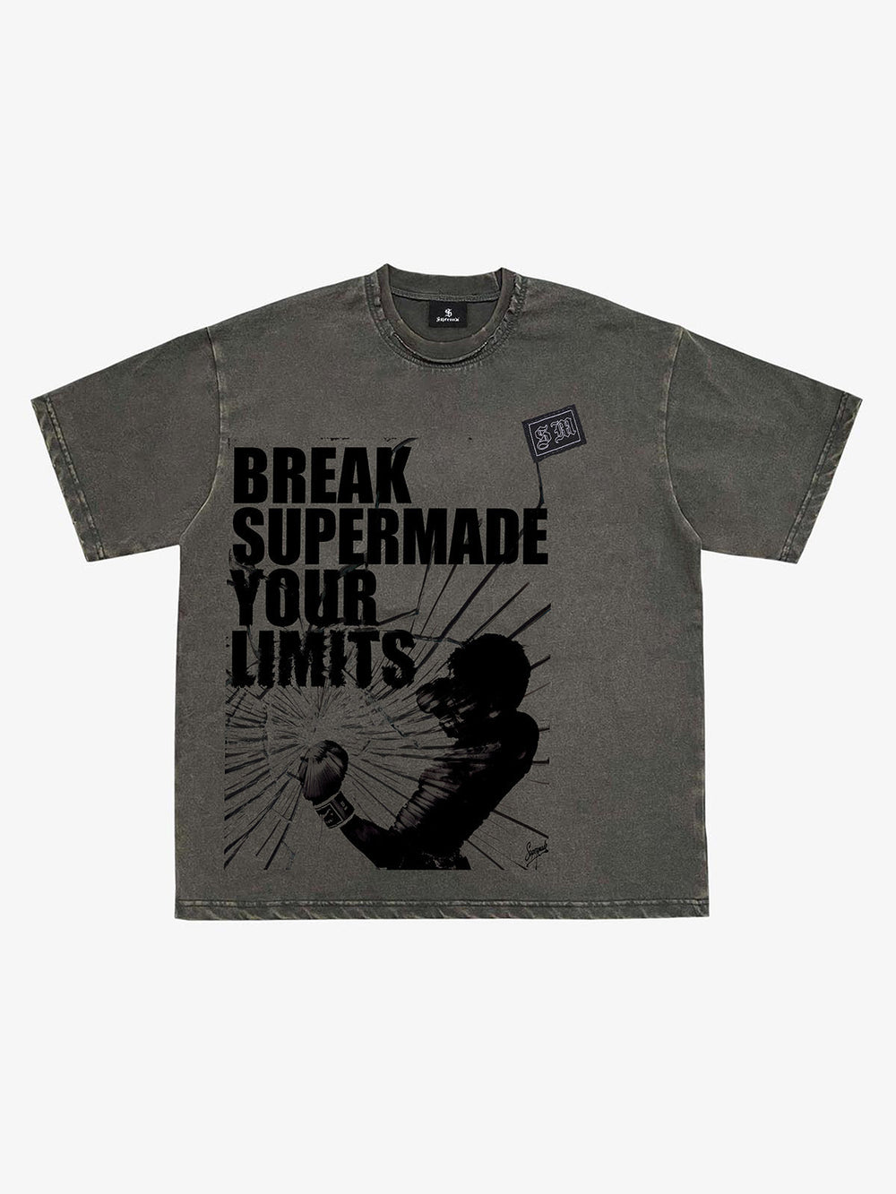 Washed Break Limits Graphic T-Shirt 