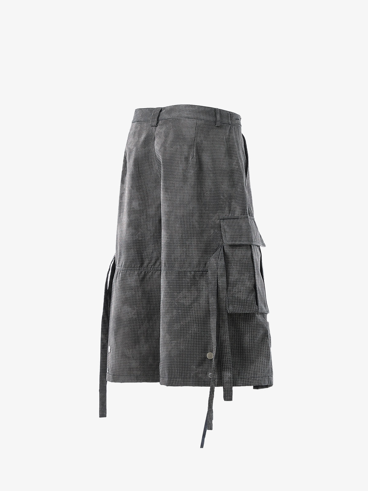 Multi-Pocket Cargo Cropped Pants 