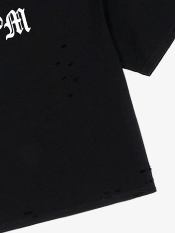 SM Soccer Graphic Distressed T-Shirt 