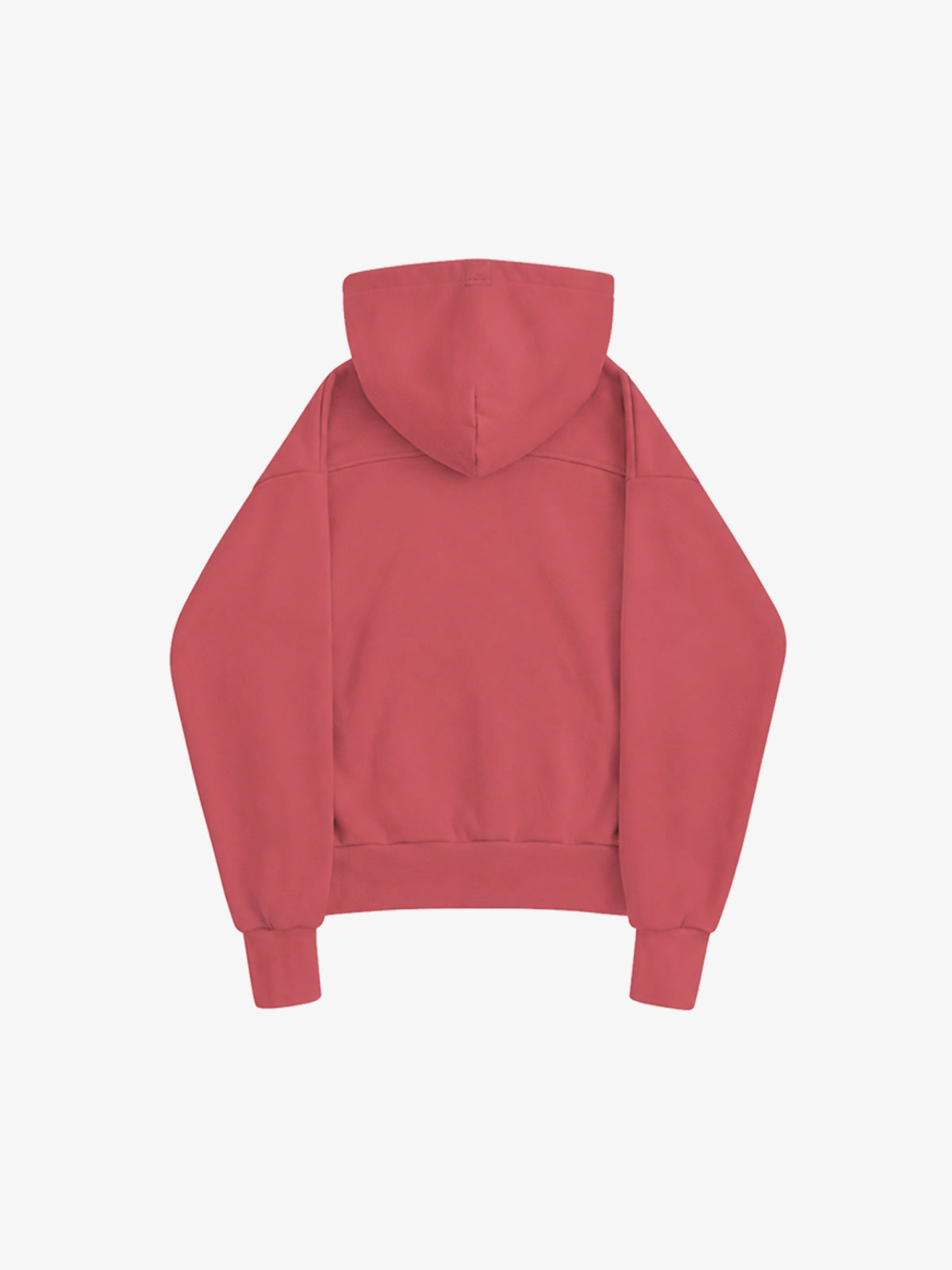 Oversized-Zip Skeleton Graphic Patchwork Hoodie