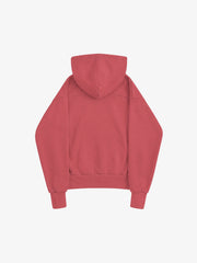 Oversized-Zip Skeleton Graphic Patchwork Hoodie