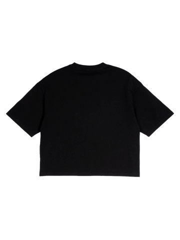 Multi Portrait Graphic Distressed Tee