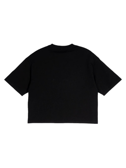 Multi Portrait Graphic Distressed Tee
